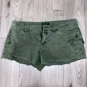 American Eagle Green Shorts Size 2
